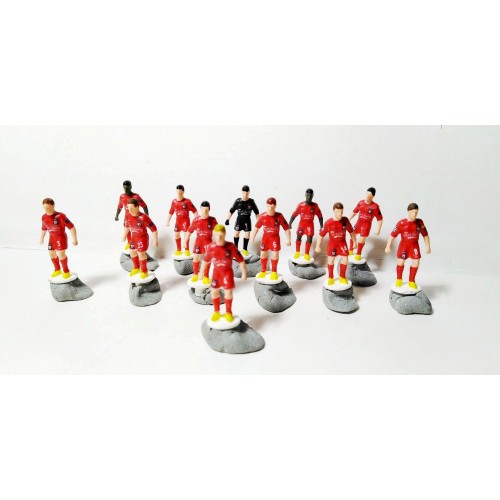 Subbuteo Andrew Table Soccer Liverpool 2004-2005 Champions League Winners no bases no box only 12 figures